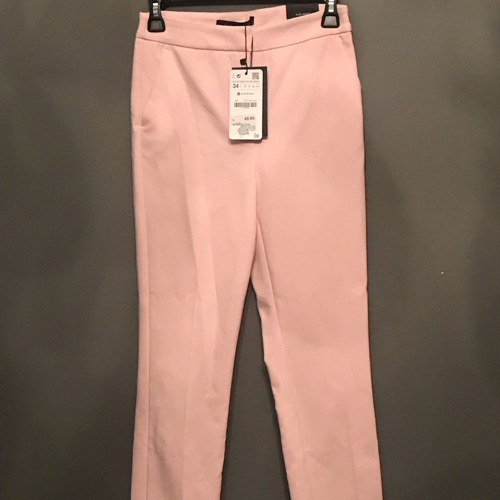NWT light pink Zara pants